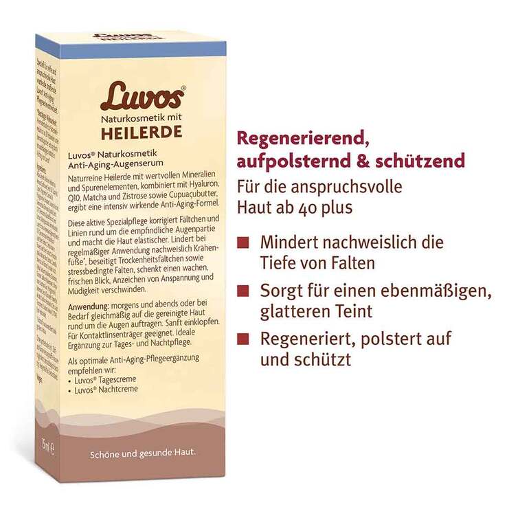 Luvos Heilerde Anti-Age Augenserum, 15 ml