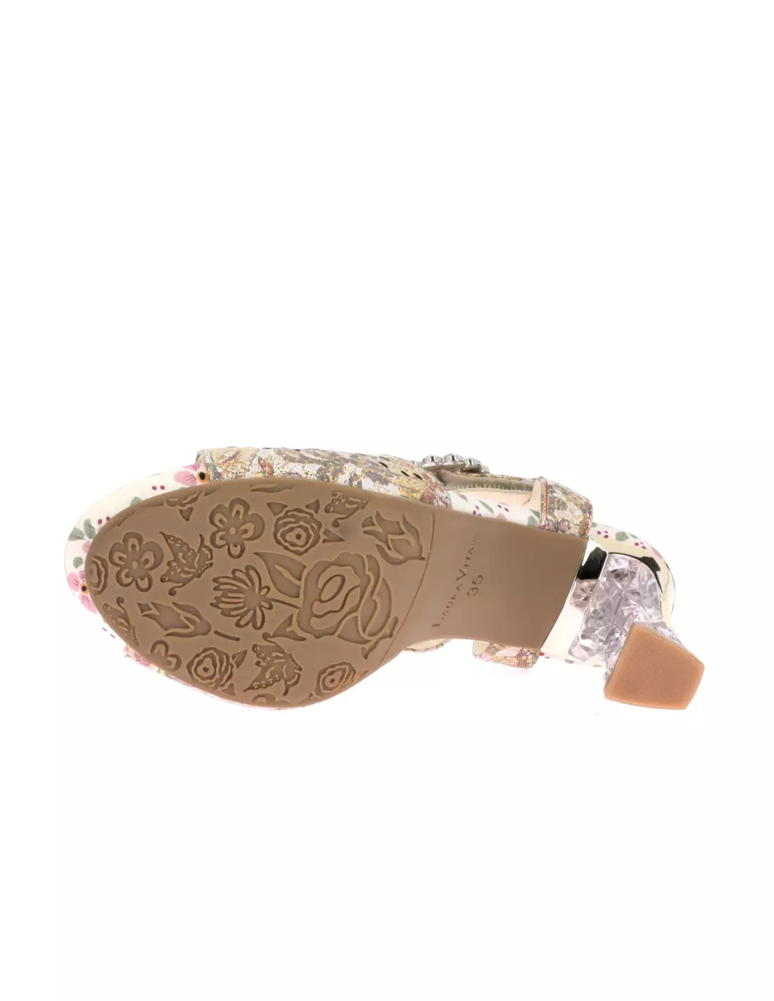 LAURA VITA NINO 01 - Sandales & nu-pieds Beige