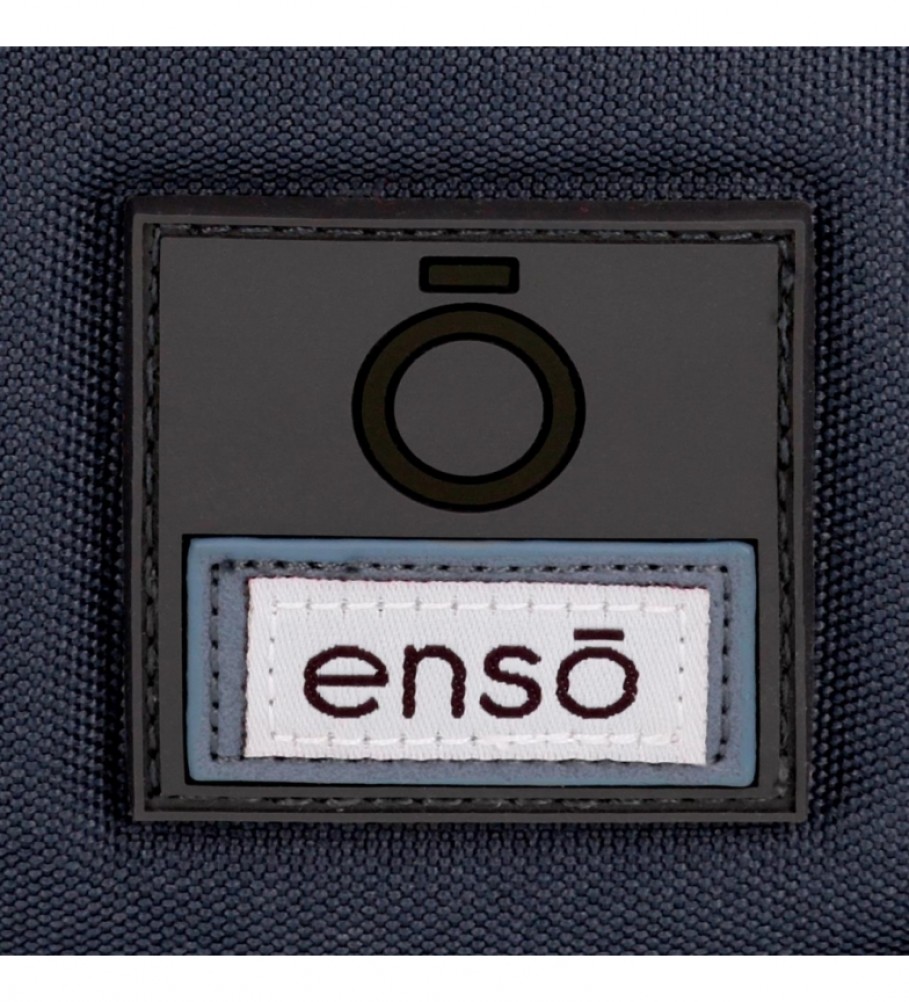 Enso Mochila con carro Basic -32x46x15cm- Marino