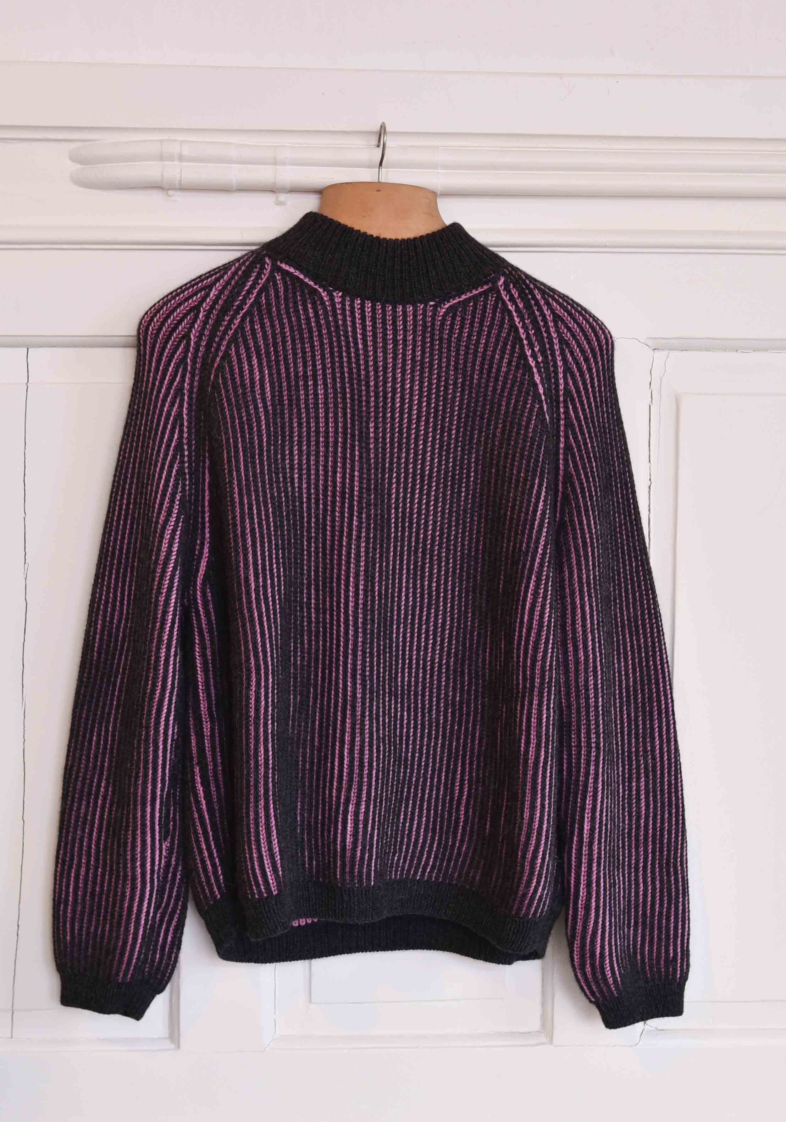 Jungle Folk Strickpullover Brooke Sweater Anthracite-Pink