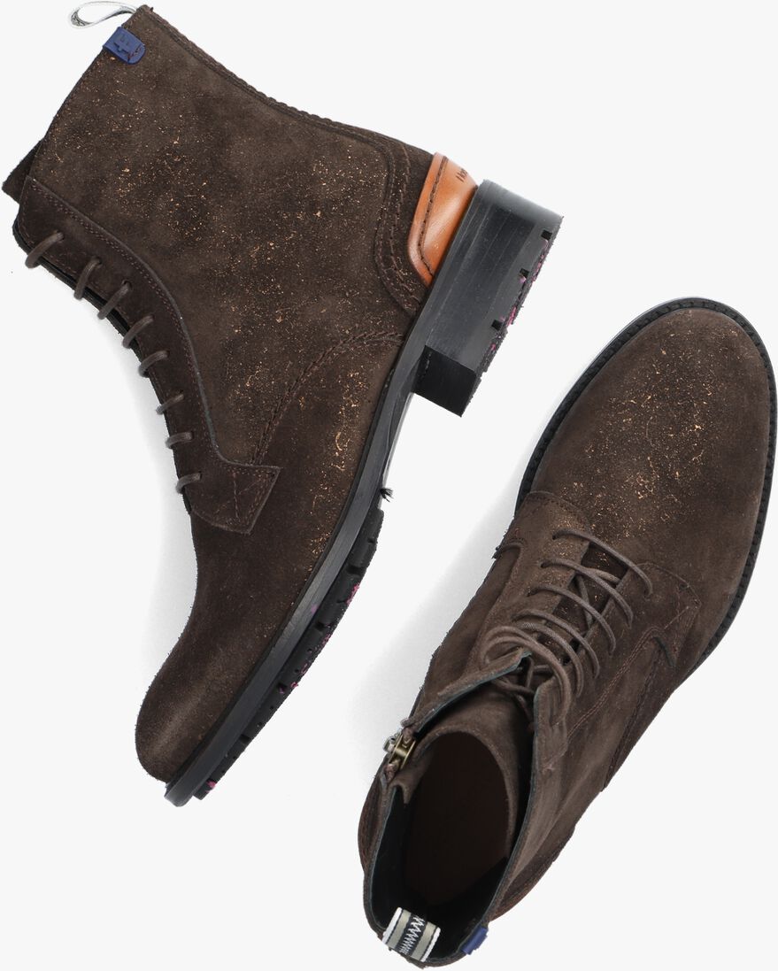 FLORIS VAN BOMMEL bruine floris van bommel veterboots sfw-50028