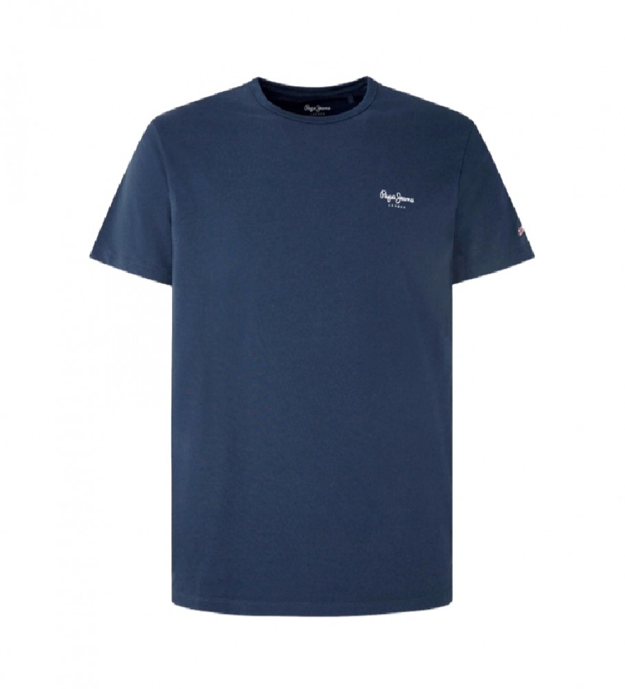 Camiseta básica original Pepe Jeans 3 N azul marinho