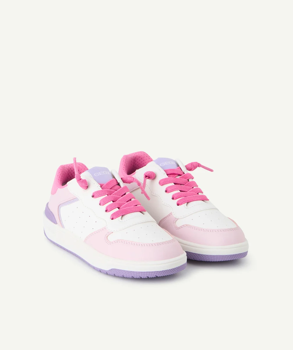 GEOXbaskets fille washiba rose violet et blanc