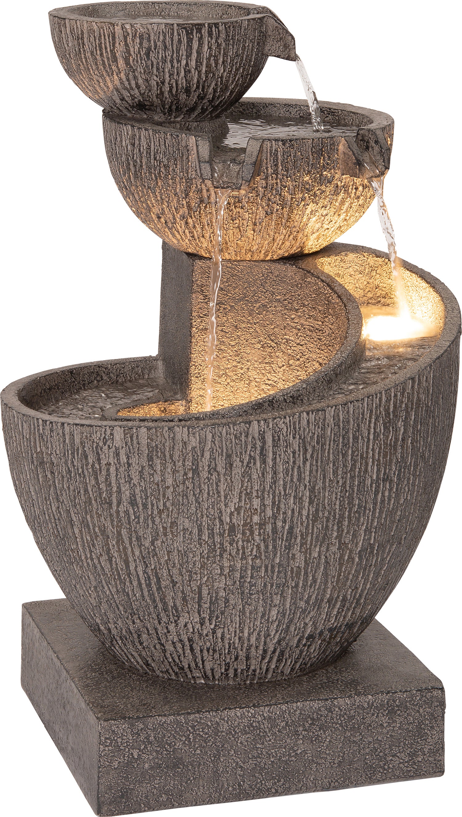Intratuin waterornament Lemi grijs 40 x 40 x 62 cm