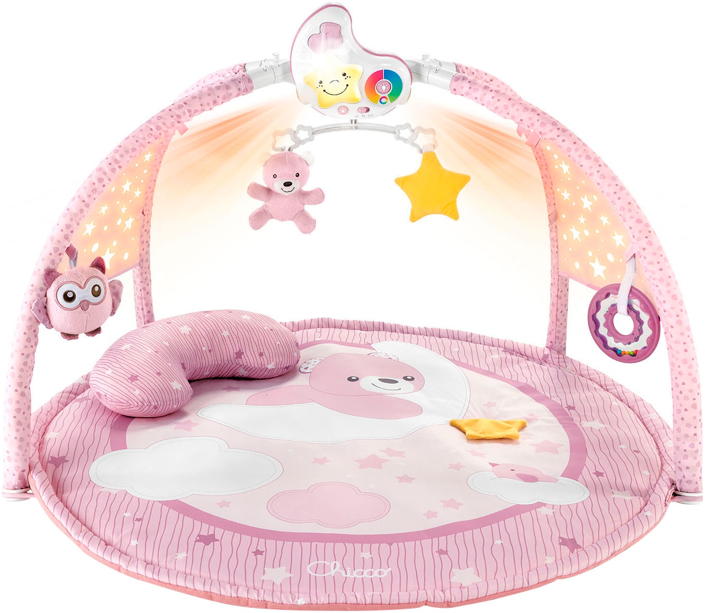 Chicco Baby Gym »Farbspiel Gym, Pink« mit Projektionen und Melodien