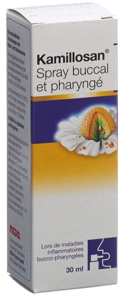 KAMILLOSAN Mund- und Rachenspray Lös Fl 30 ml