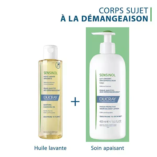 Leite fisioprotetor calmante Ducray Sensinol 200ml