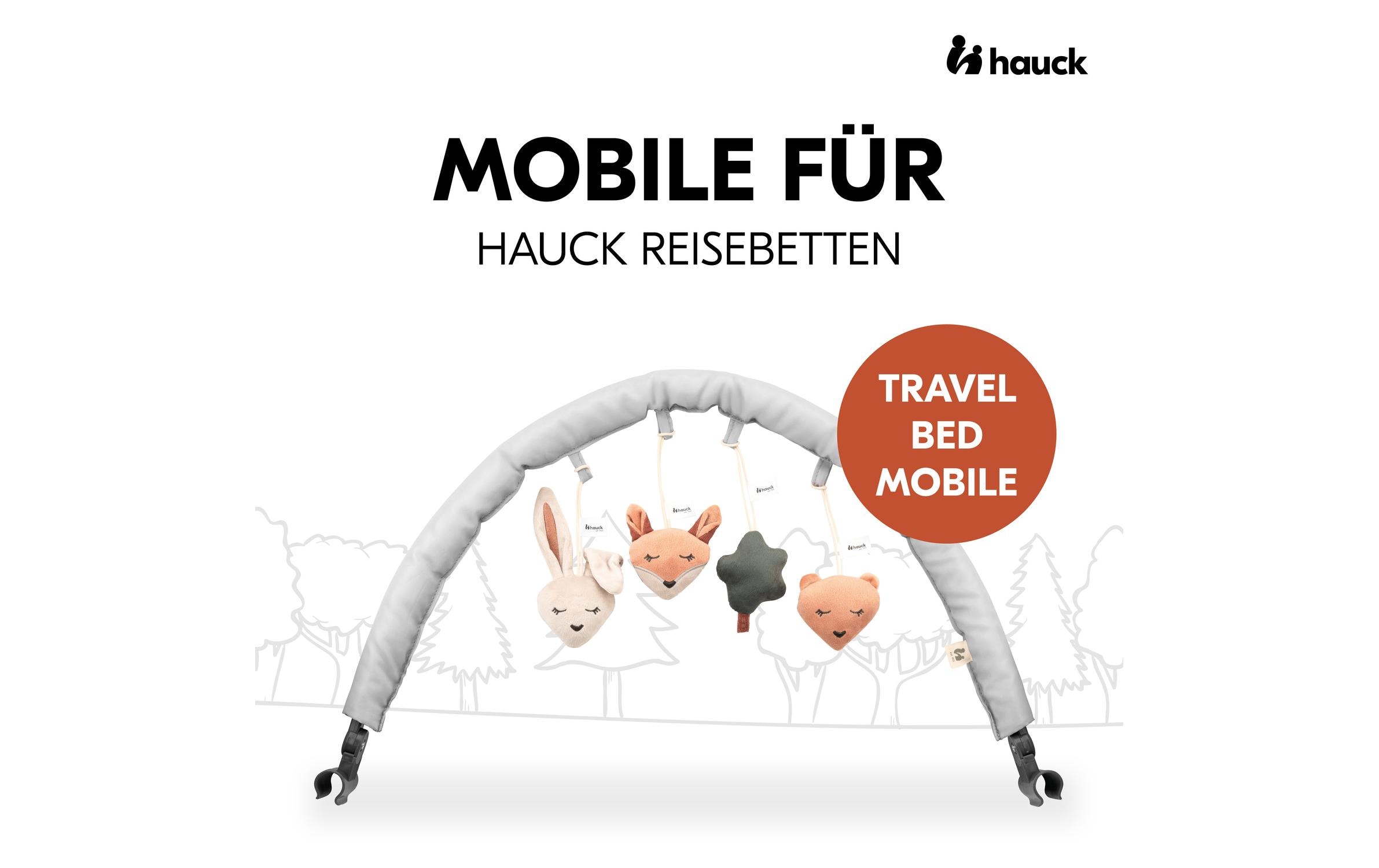 Mobile Wald WeissSpielcover Mobile für Hauck Reisebetten