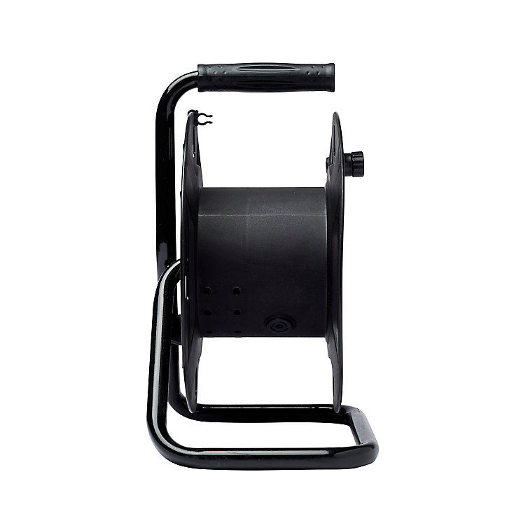 Enrouleur de bricolage vide H05VV-F 4 prises 40m
