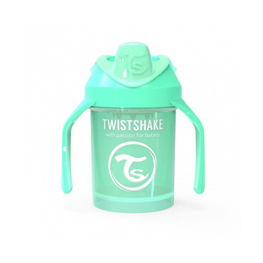 Tasse d’apprentissage 4+ mois 230 ml – Vert Pastel - Ecru