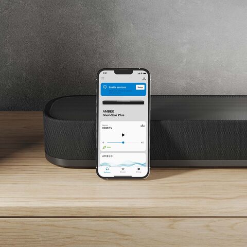 Sennheiser AMBEO Soundbar Plus – Dolby Atmos met 7.1.4 kanalen
