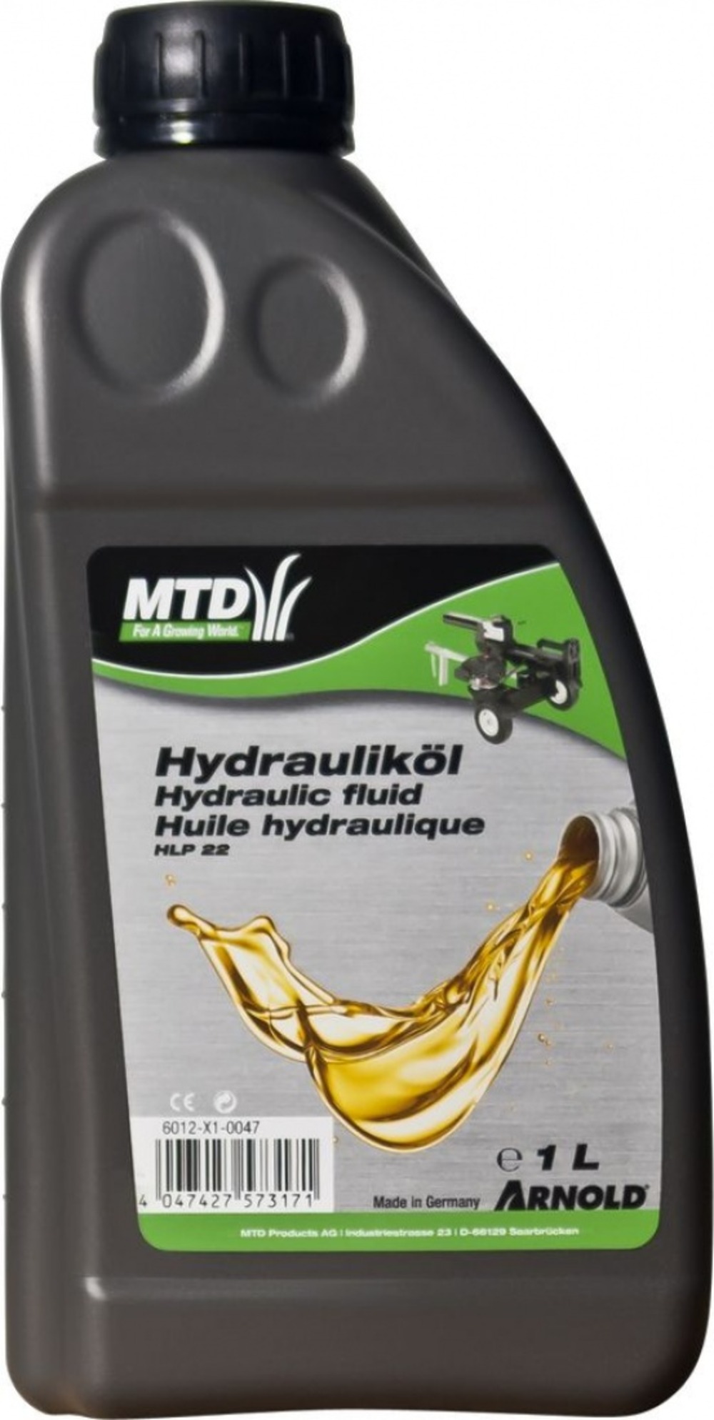 Huile hydraulique hlp22