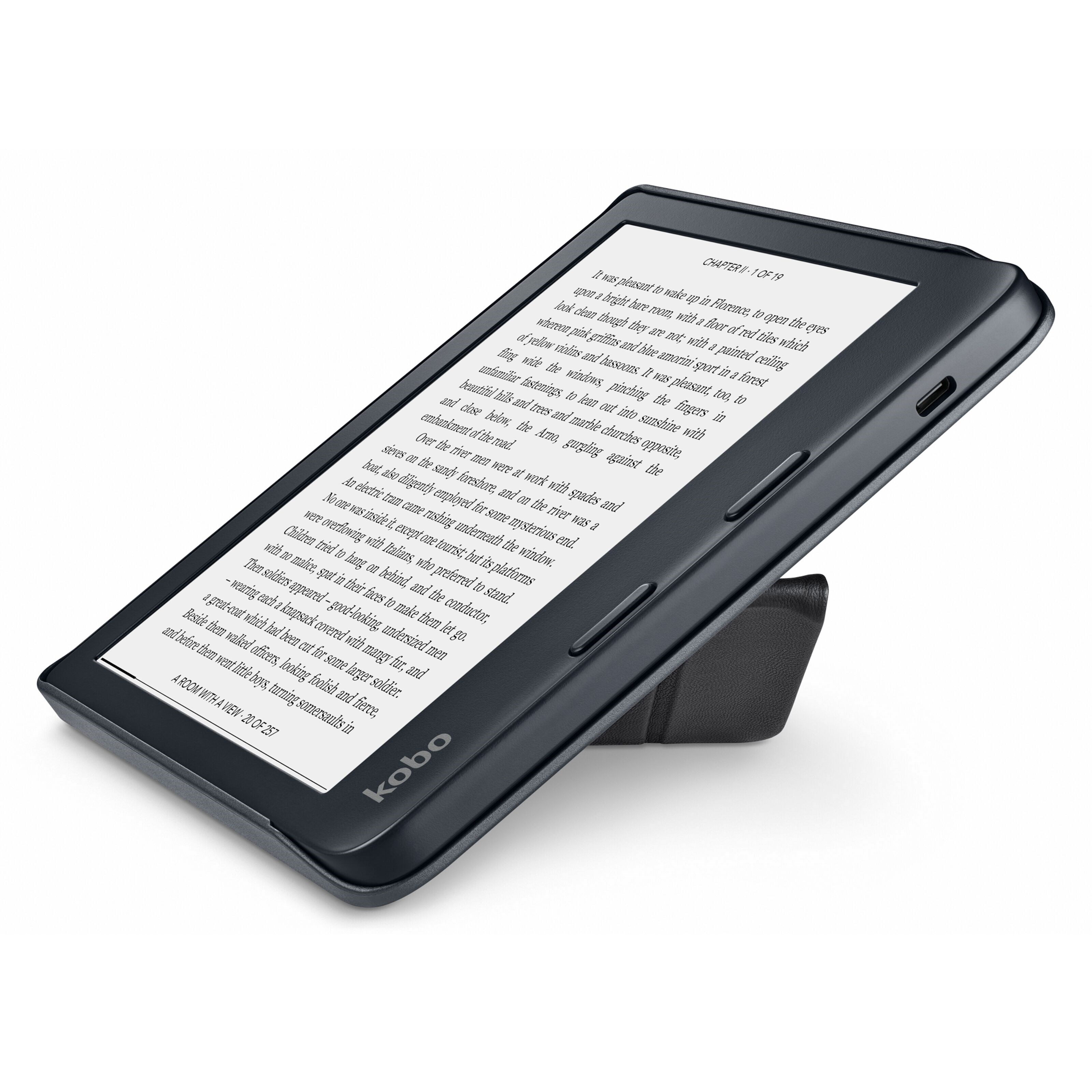 Kobo Libra 2 Sleepcover Etui Slate Blue