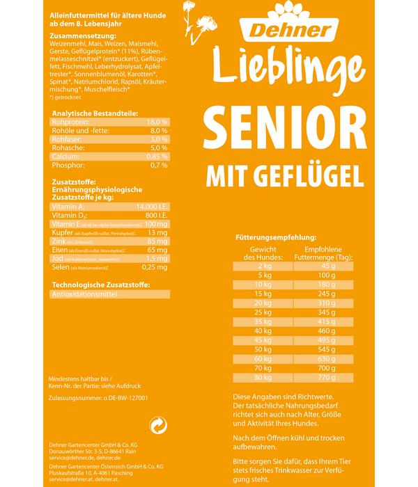Dehner Lieblinge Trockenfutter für Hunde