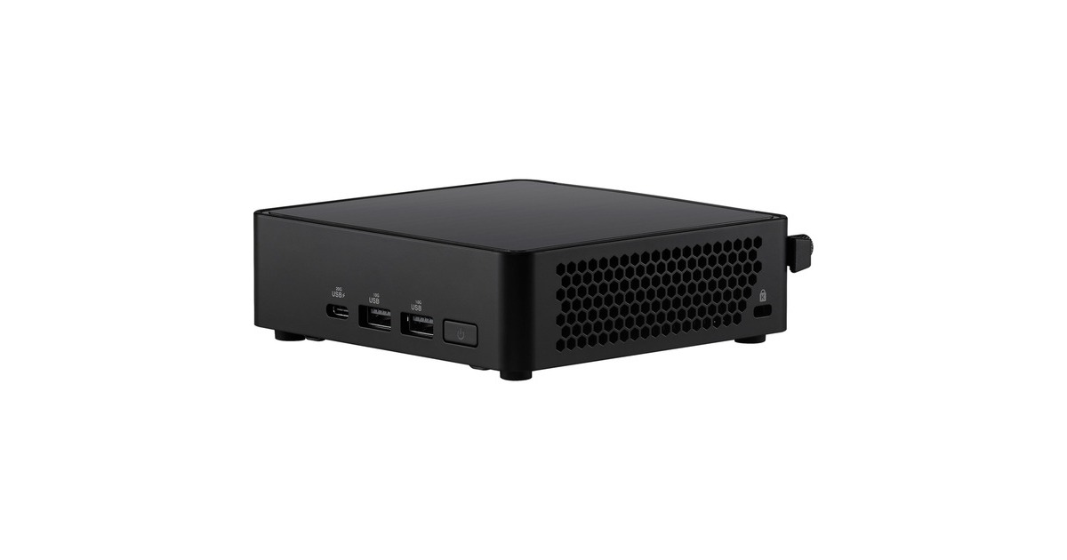 ASUSNUC 14 Pro Slim Kit RNUC14RVKU500002I barebone  (Zwart | Core Ultra 5 125H | Arc Graphics)