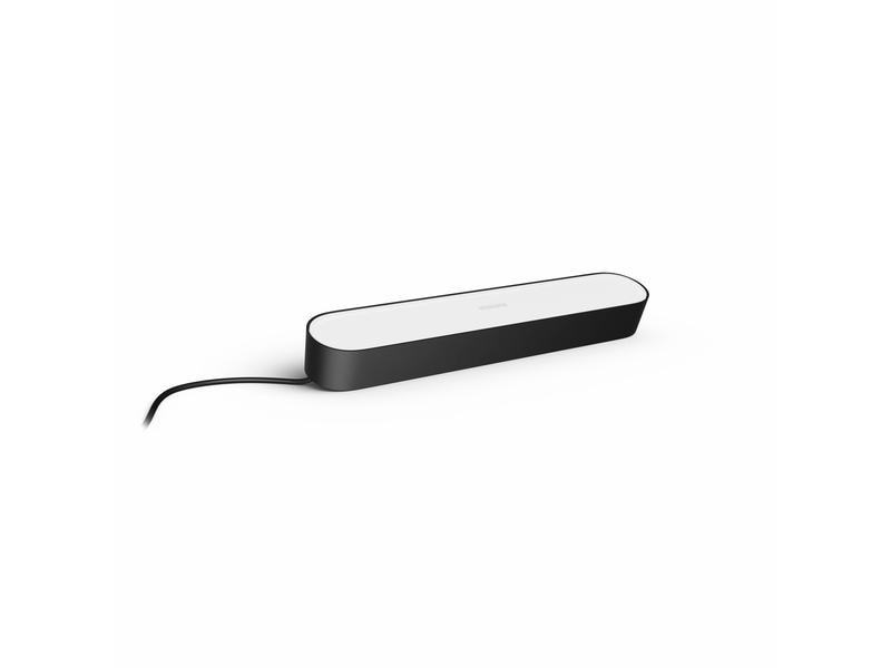 Philips Hue White & Color Ambiance Play 2er-Pack Lightbar B Hue Light Bar, Schwarz (2 Stück)