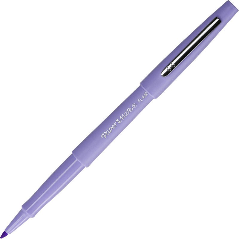 Stylos feutre Paper Mate Flair Candy POP écriture moyenne - Pochette de 16 couleurs assorties