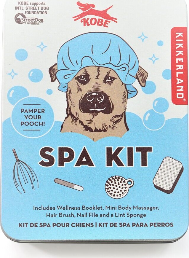 Kikkerland - Spa Kit Til Hunde - Kobe - 4 Dele