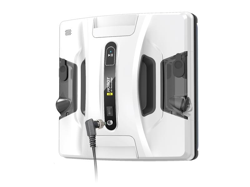 Hobot Fensterputzroboter HB2S Weiss-Schwarz Glasreinigungsroboter