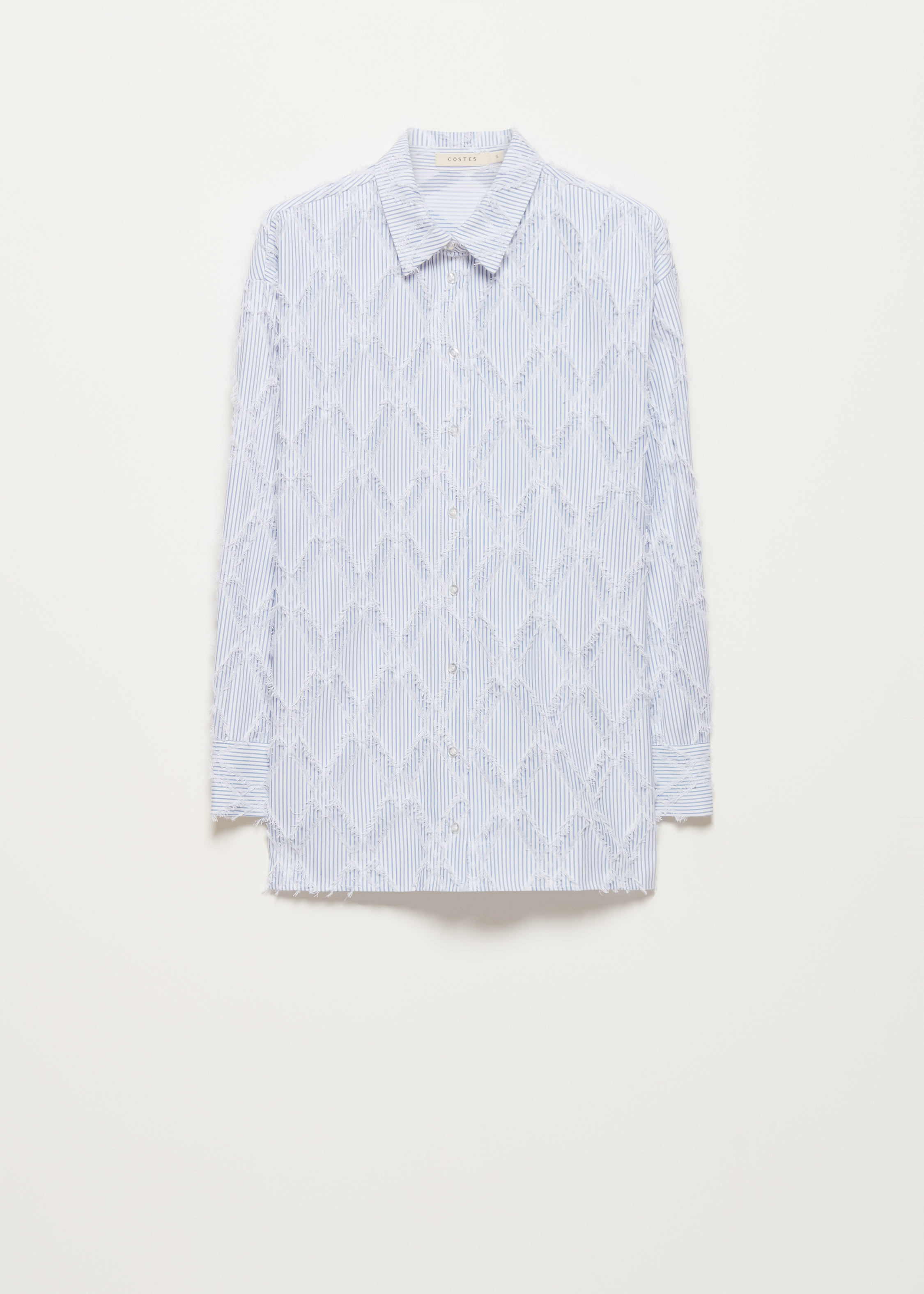 Blouse met rafels