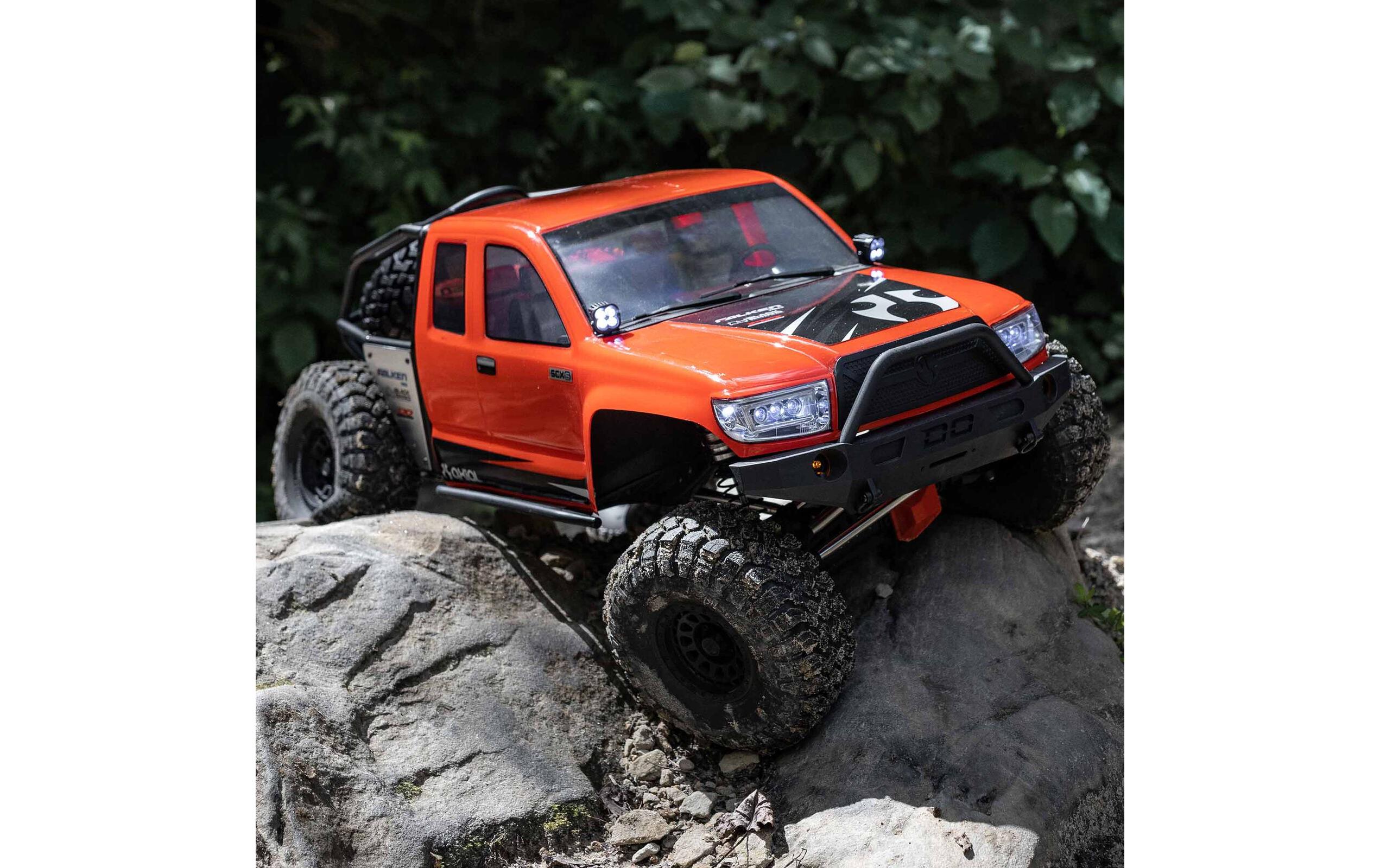 Rock Crawler SCX6 Trail Honcho 4WD Rot, ARTR, 1:6<br>Grosser Rock Crawler mit leistungsstarken Spektrum Komponenten