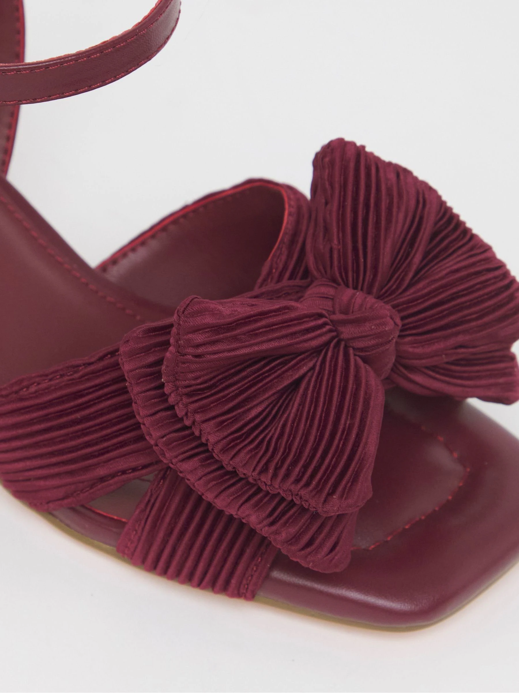 Simply Be Double Bow Block Heels