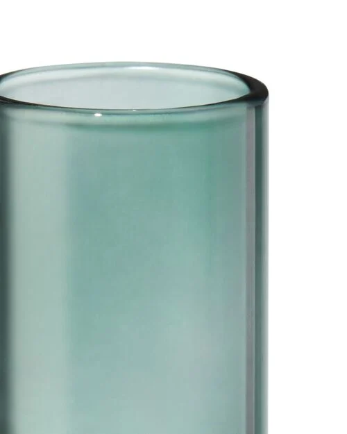 chandelier M verre vert