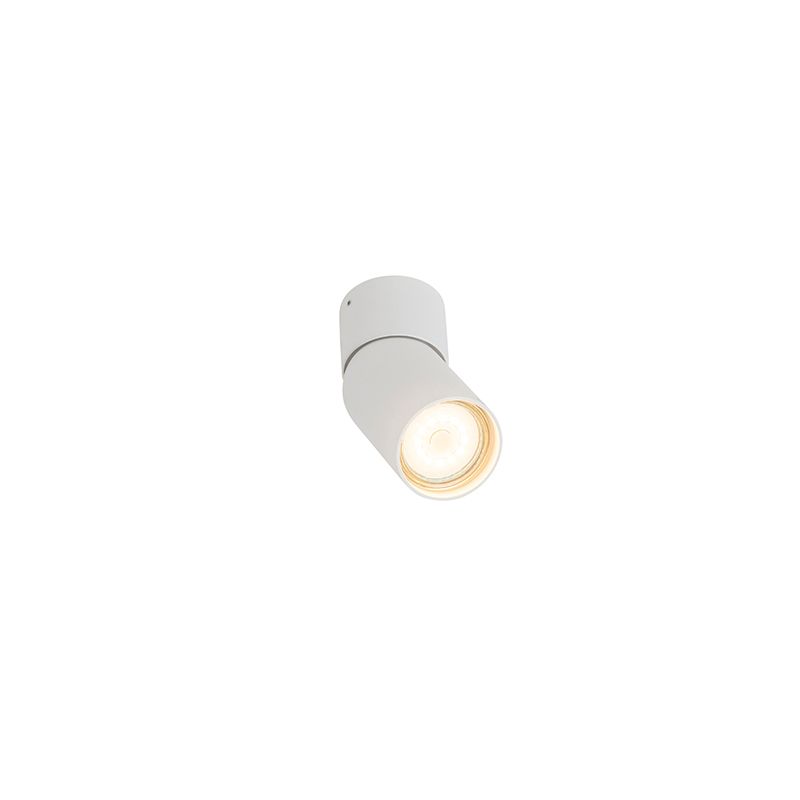 Moderne opbouwspot wit GU10 50mm - Falo