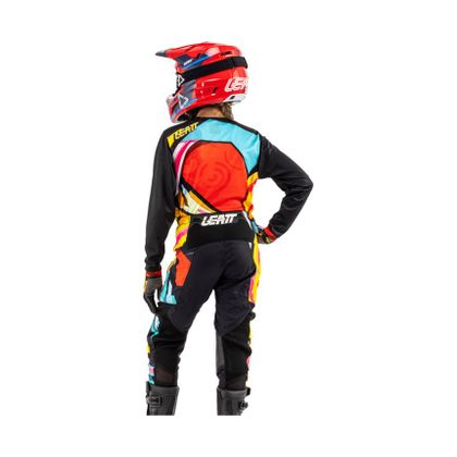 Tenue cross Leatt 3.5 RIDE KIT MAILLOT+PANTALON JUNIOR 2025 - Multicolore