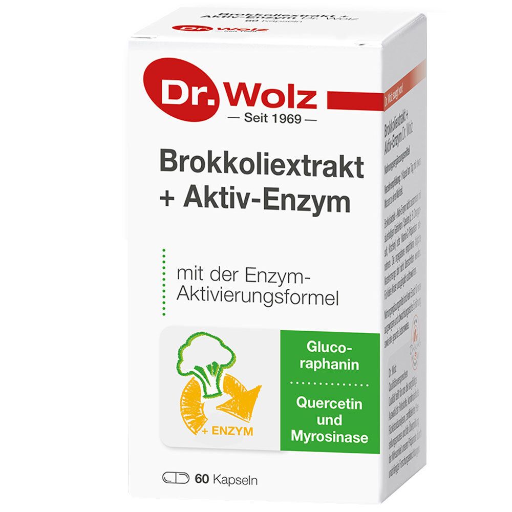 Dr. Wolz Brokkoliextrakt + Aktiv-Enzym Dr. Wolz