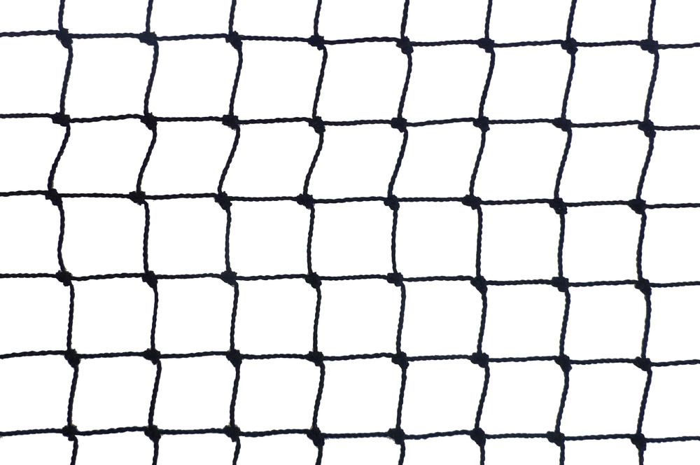 Filet anti-moineaux - maille de 19mm noir 10m x 10m