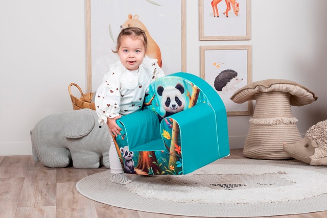 Knorrtoys® Sessel »Lucky panda« für Kinder; Made in Europe