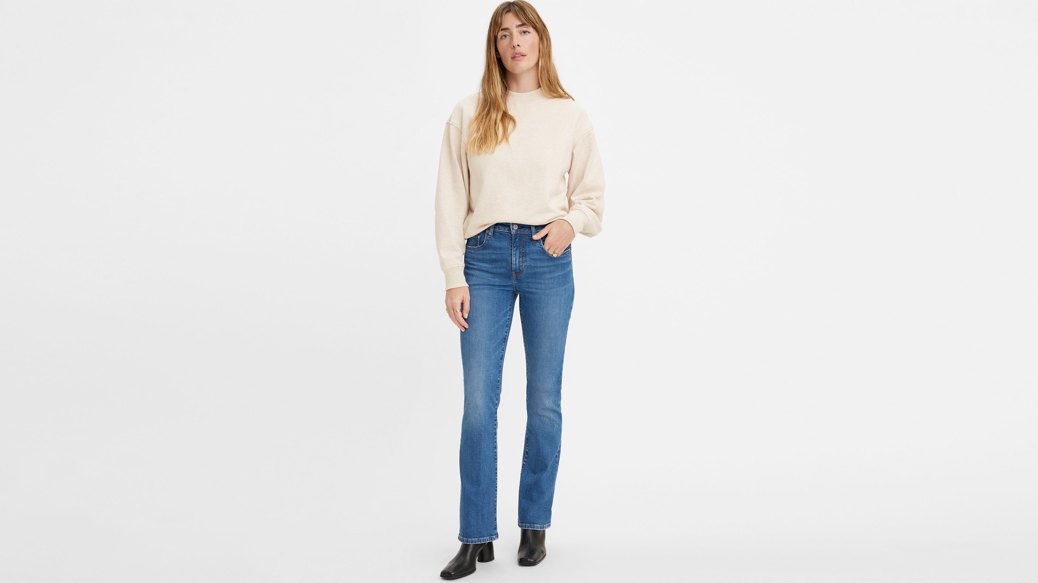 Jean 725™ Taille Haute Bootcut - Blow Your Mind - Bleu