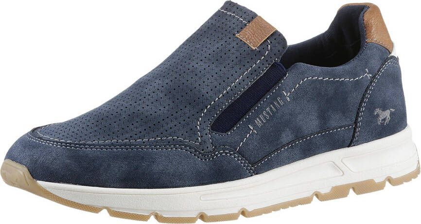 Mustang Schoenen 44 Blauw Polyester