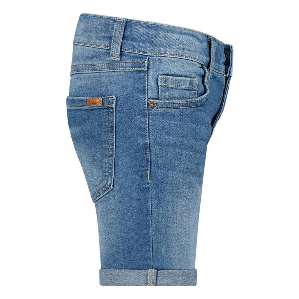 NAME IT slim fit short NKMSOFUS light blue denim