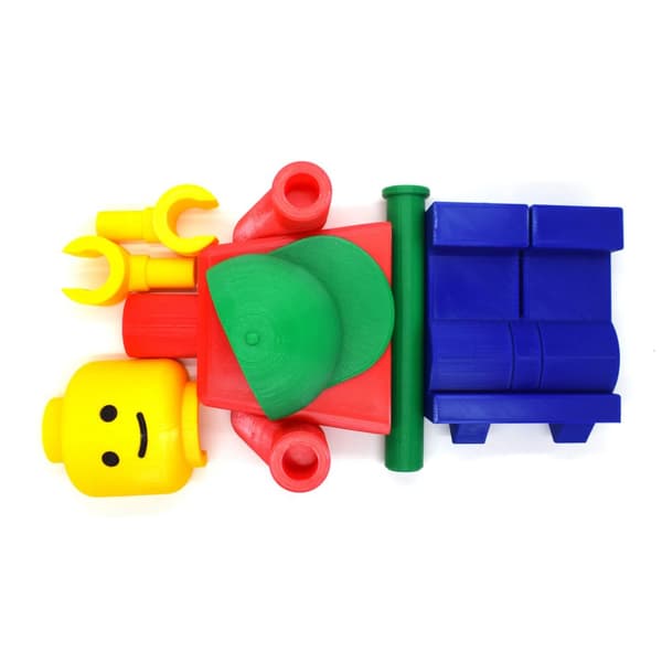 Toalettpapirholder til barna Lego 35cm lang