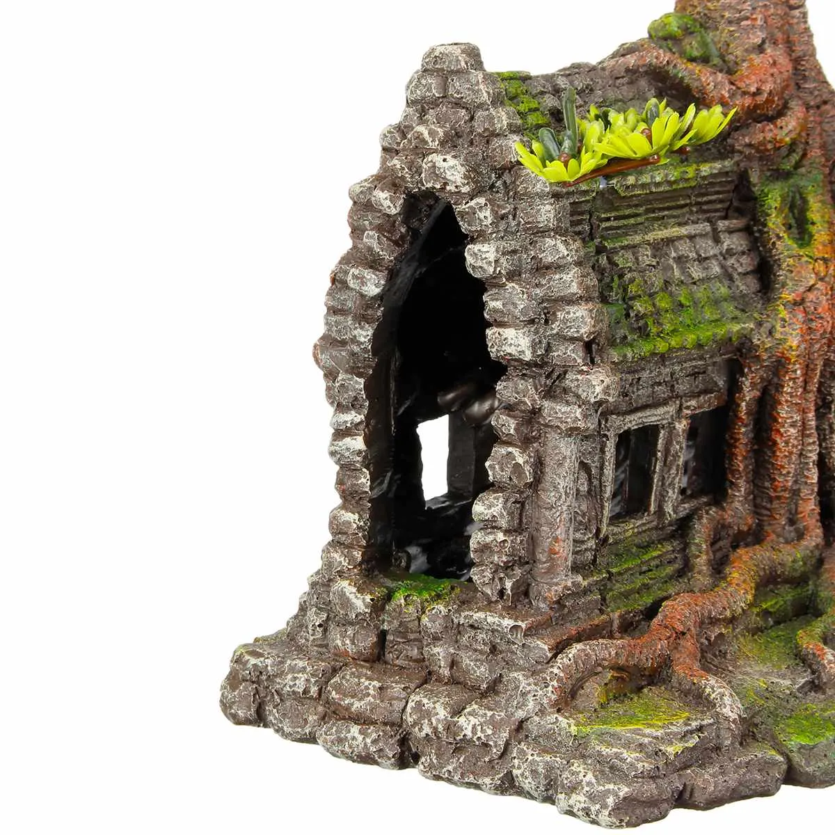 Universal Résine Arbre Maison Aquarium