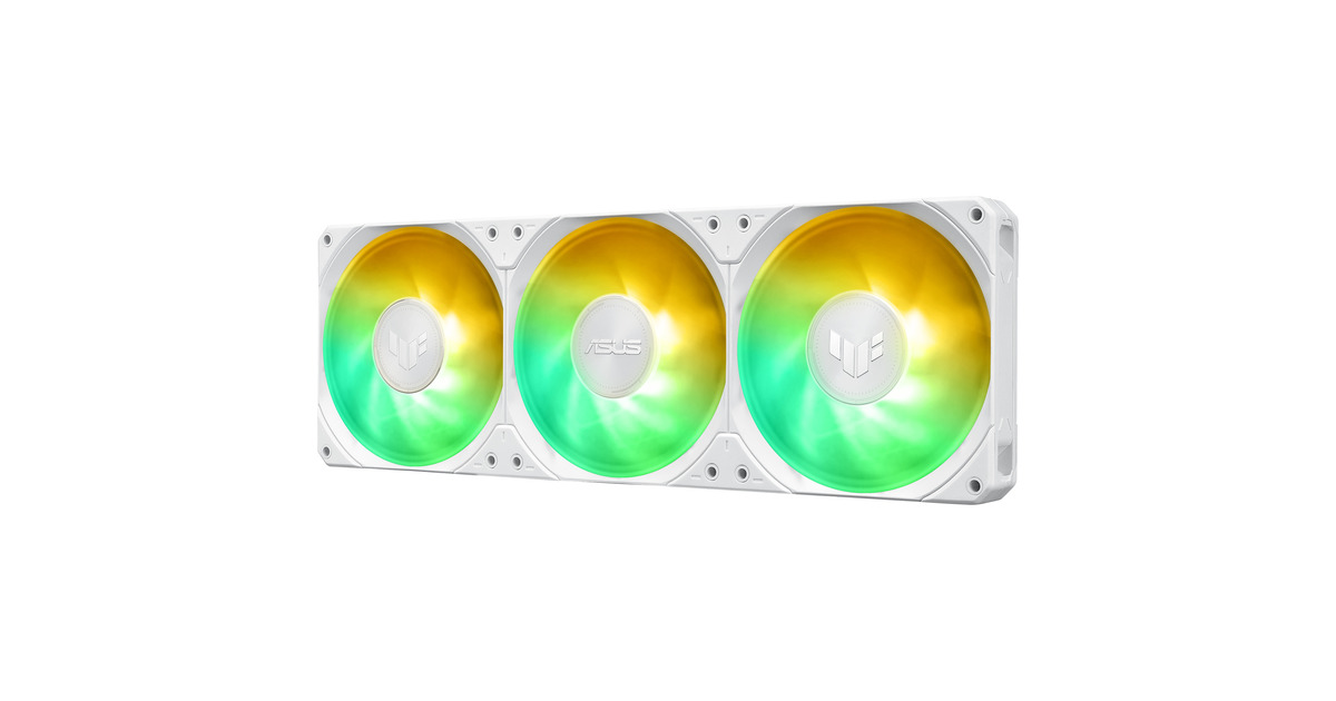 ASUSTUF Gaming LC III 360 ARGB LCD White Edition waterkoeling  (Wit)