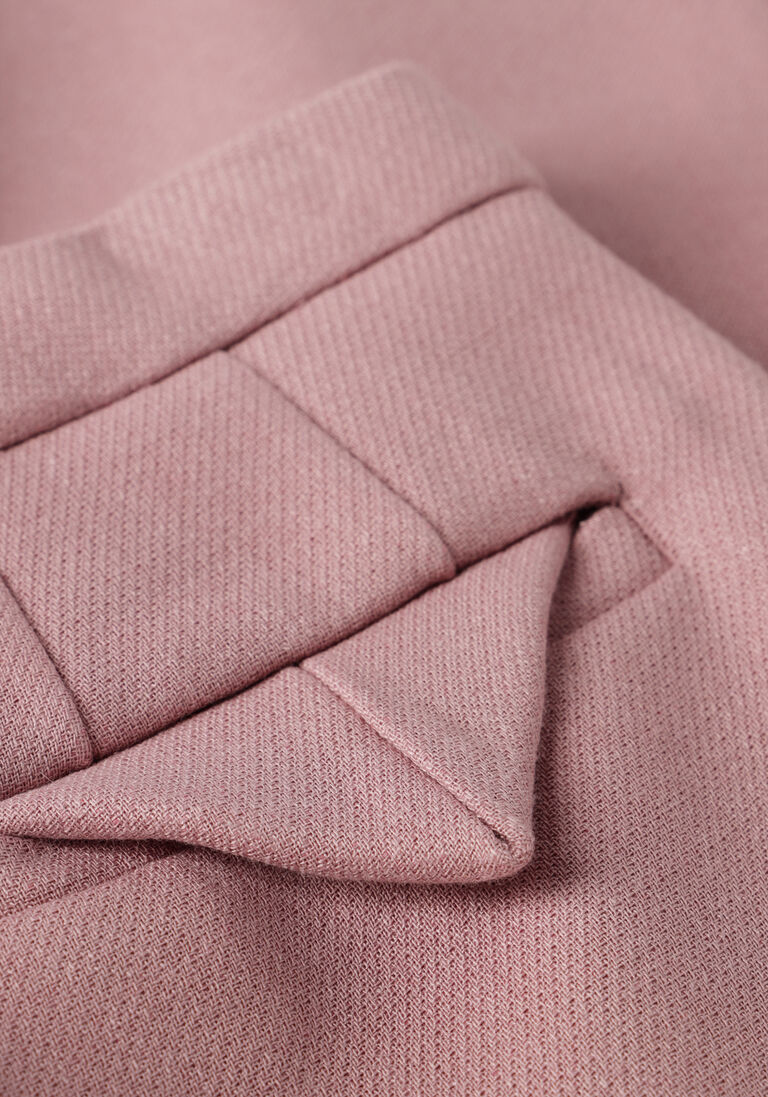roze dorothee schumacher broeken layered coolness pants