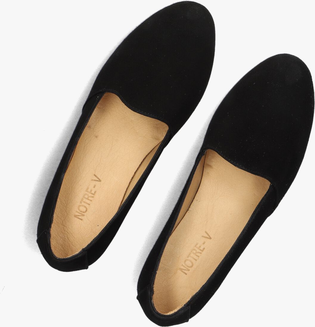 zwarte notre-v loafers 11869