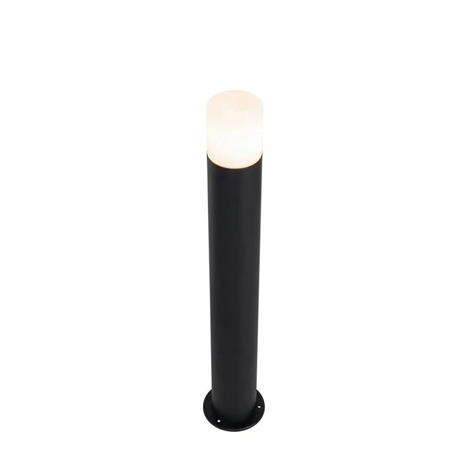 Qazqa staande buitenlampen odense zwart e27