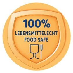 Spontex Food Contact Einmalhandschuhe aus Nitril, latexfrei, 100% lebensmittelecht, Größe M, 20er Pack