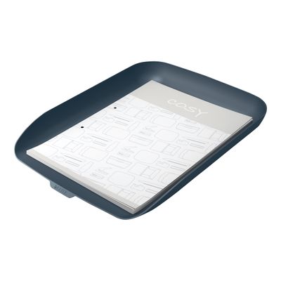 Leitz Cosy - Corbeille à courrier plastique - gris