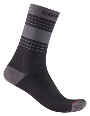 Chaussettes Castelli Simbolo 15 Gris Noir