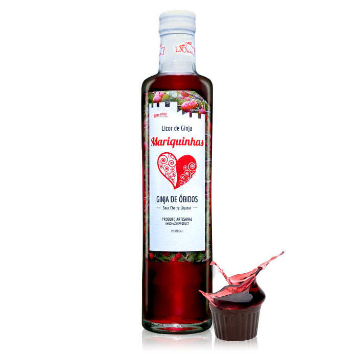 Ginja de Obidos - Liqueur de cerise griotte du Portugal 18% - Mariquinhas