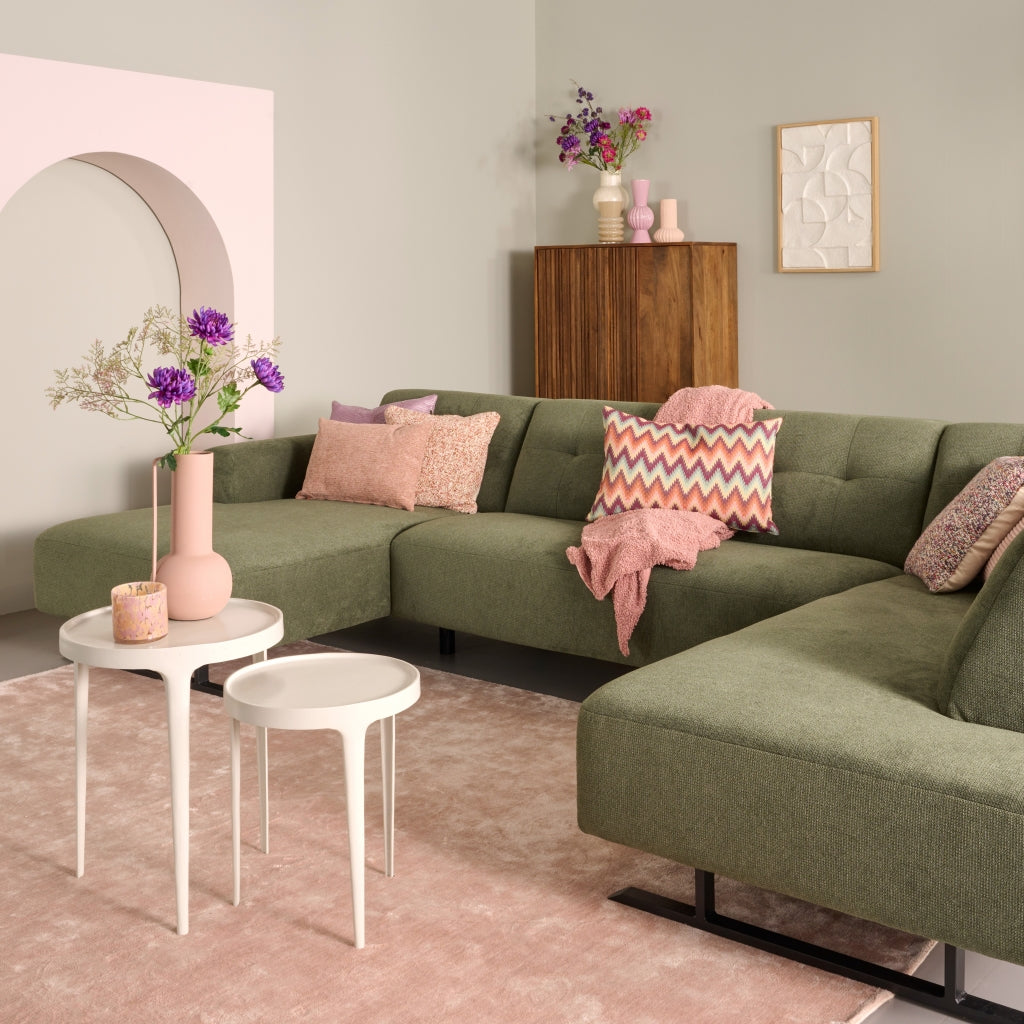 Sierkussen Miton - Roze - Polyester - 35x55x0cm (BxHxD)