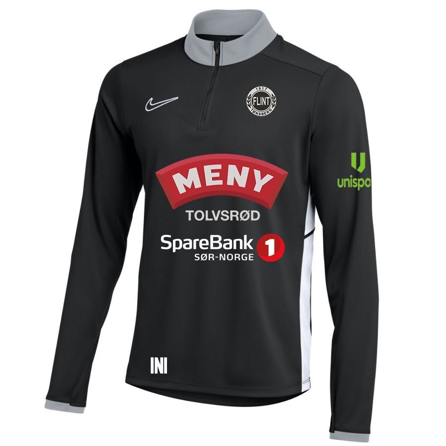 Flint Fotball Nike Maillot d'Entraînement Academy 25 - Noir/Gris/Blanc