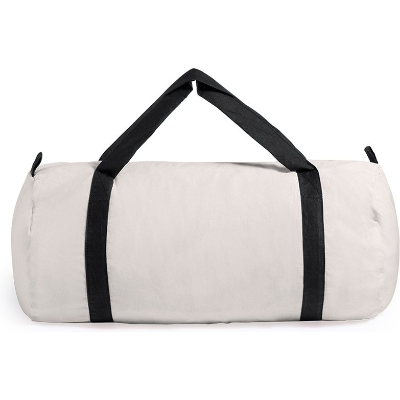 Sac de sport polochon publicitaire - anses colorées - marquage 1 couleur