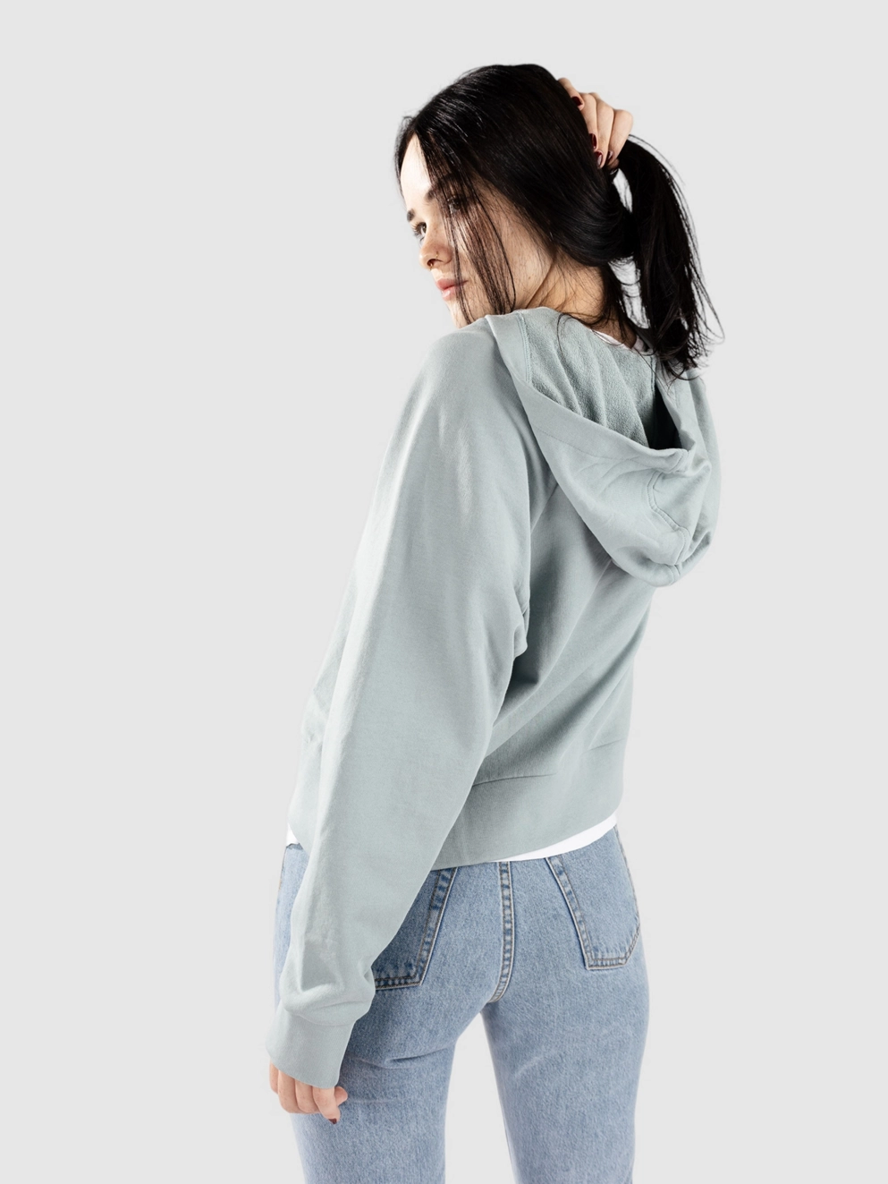 Patagonia Regenerative Organic Certified Essential Hoo thermal blue
