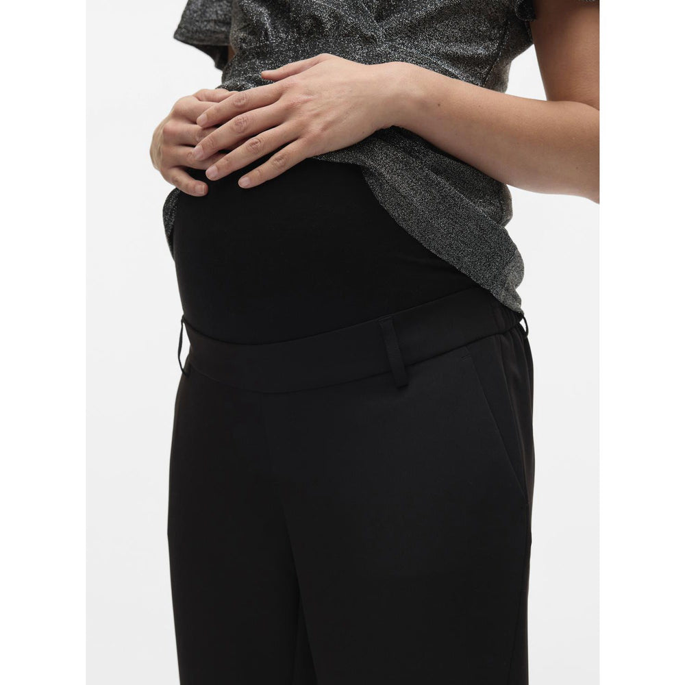 Køb Mama;licious Black Mlnewlora Wo Chino 7/8 Bukser
